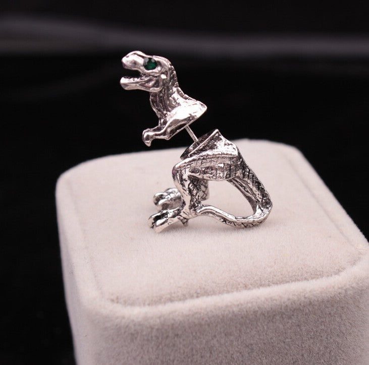 Korean Three-dimensional Small Animal Dinosaur Fashion Earrings