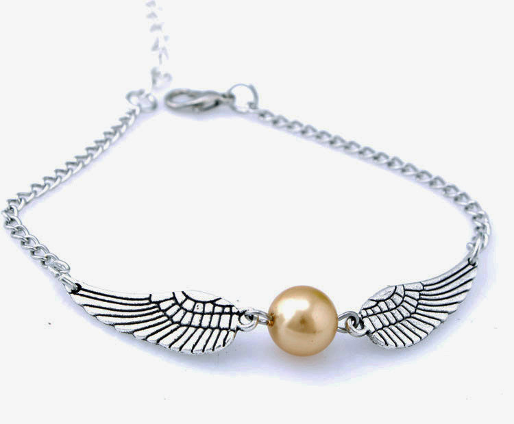 Women's & Men's Potter Wings Golden Snitch Creativity Jewelry Bracelets