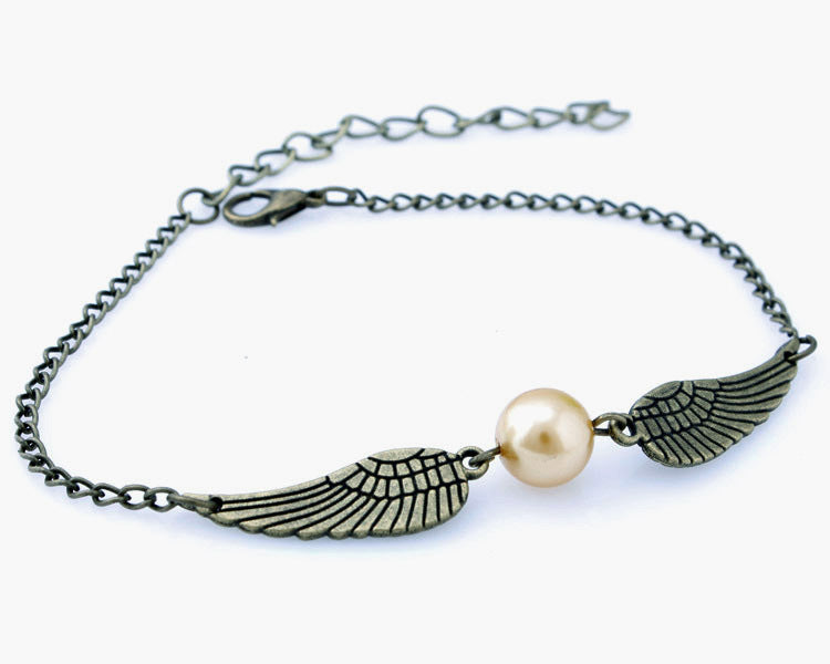 Women's & Men's Potter Wings Golden Snitch Creativity Jewelry Bracelets