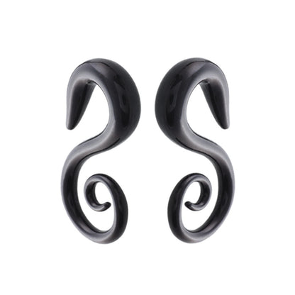 Acrylic Snail Ear Auricle Tip Vertebra Horn Extender Earrings