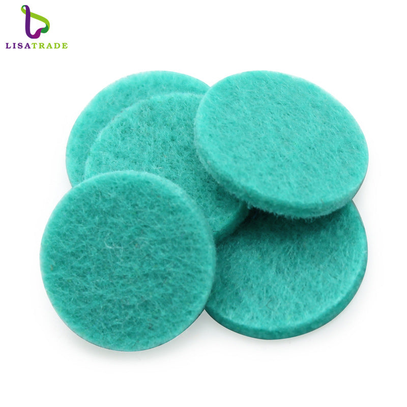 Round Cotton Core Drip Essential Oil Pendants