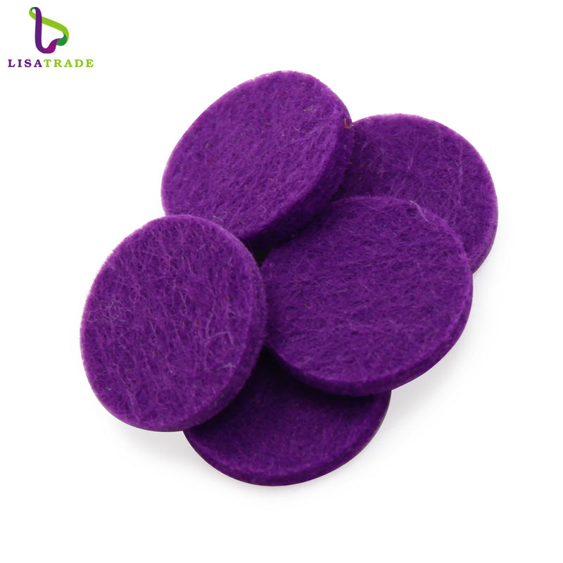 Round Cotton Core Drip Essential Oil Pendants