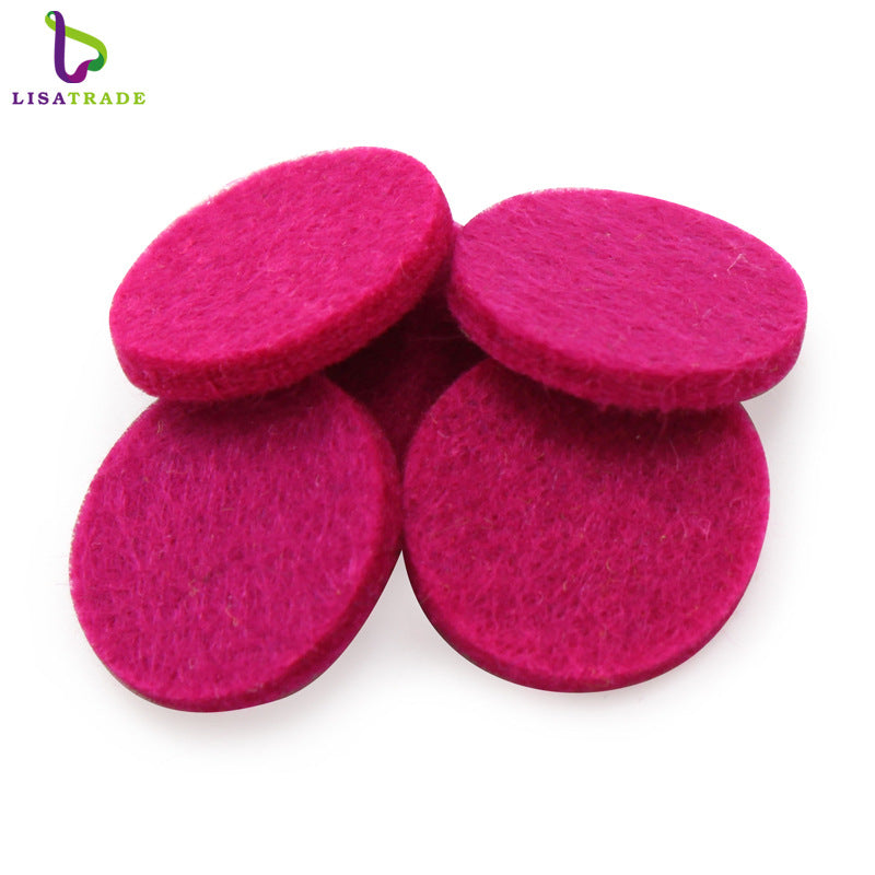 Round Cotton Core Drip Essential Oil Pendants