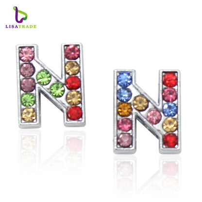 Colorful Full Diamond Letters To Choose Bracelets