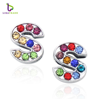 Colorful Full Diamond Letters To Choose Bracelets