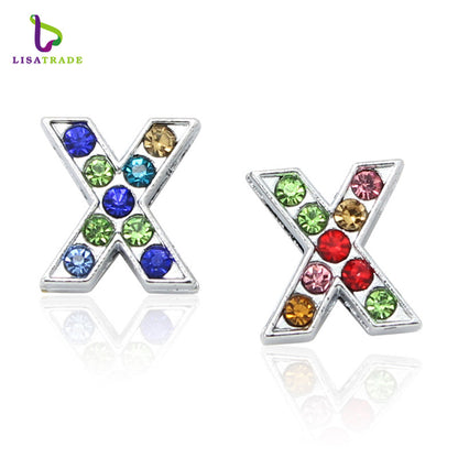 Colorful Full Diamond Letters To Choose Bracelets