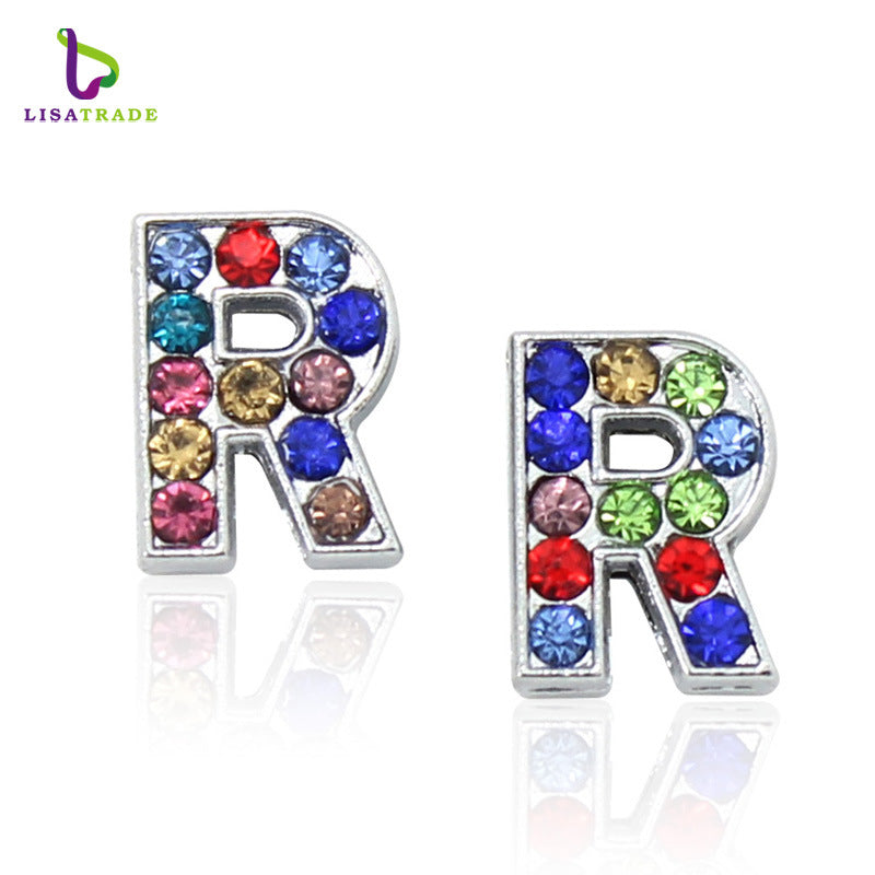 Colorful Full Diamond Letters To Choose Bracelets