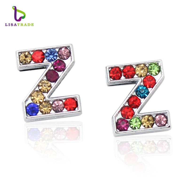 Colorful Full Diamond Letters To Choose Bracelets