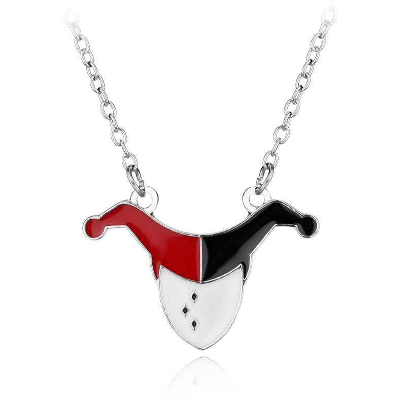 Surrounding Suicide Squad Small Ugly Cartoon Necklaces