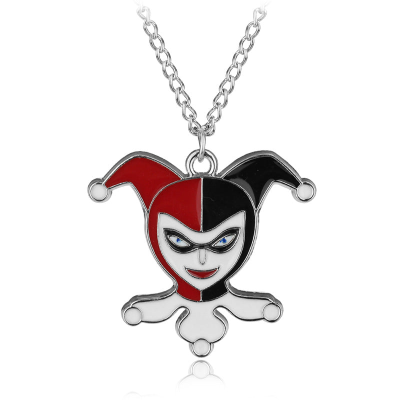 Surrounding Suicide Squad Small Ugly Cartoon Necklaces