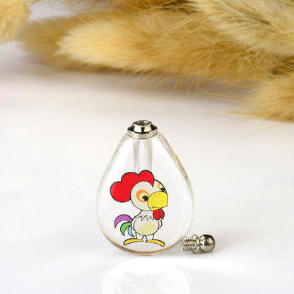 Infant Lanugo Souvenir Crystal Zodiac Fetal Pendants