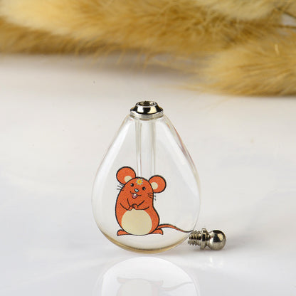 Infant Lanugo Souvenir Crystal Zodiac Fetal Pendants