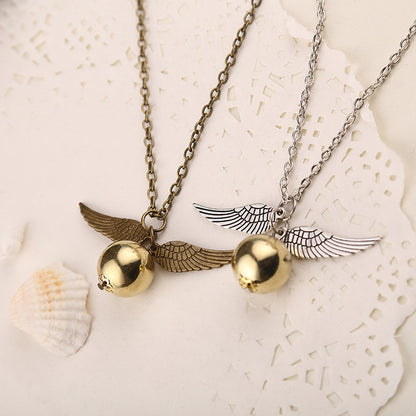 Peripheral Ornament Wings Accessories Zinc Alloy Necklaces