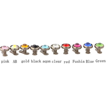 Pure Titanium Buried Bone Nail Implant Earrings
