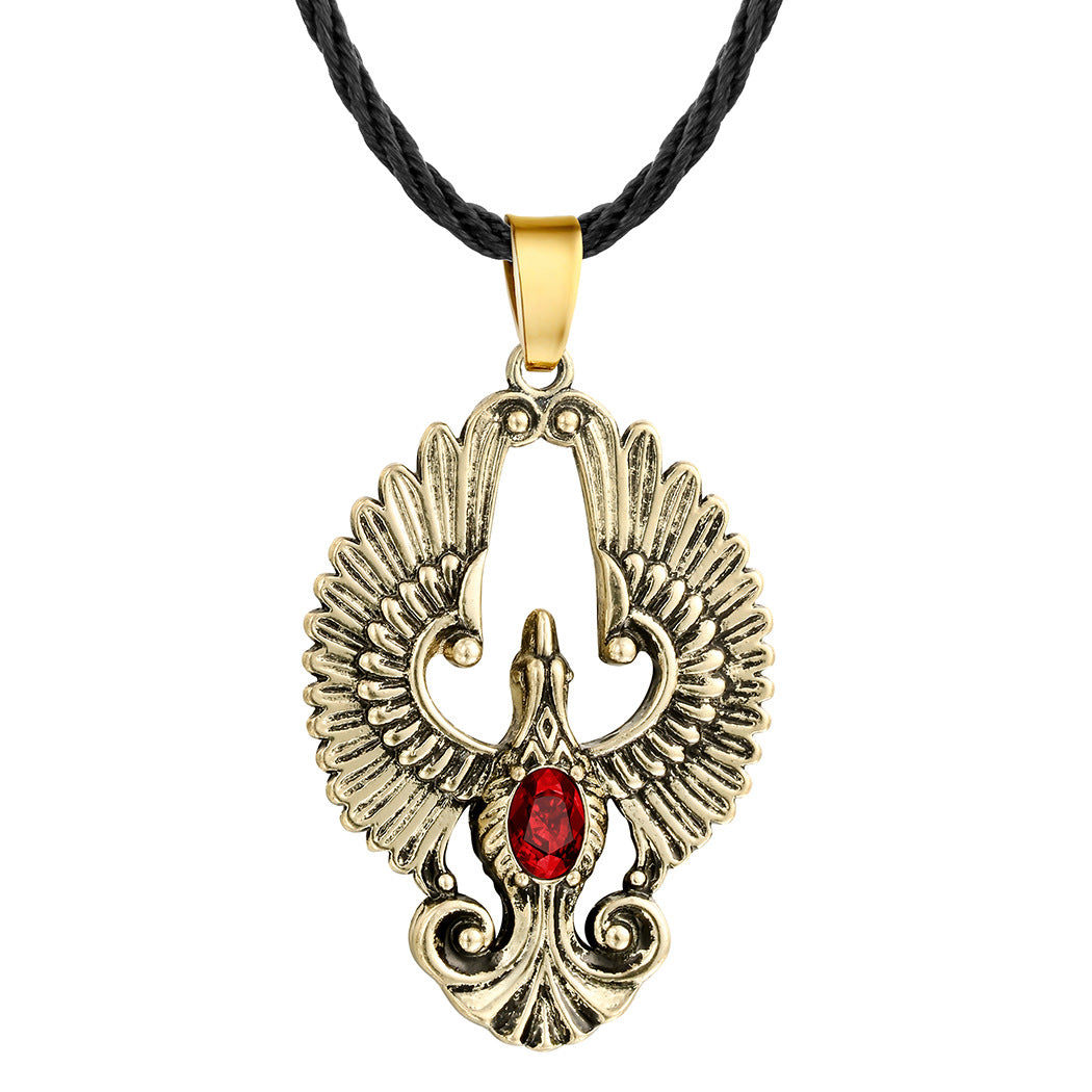 Women's & Men's Beautiful Slavic Bird Eagle Elegant Graceful Necklaces