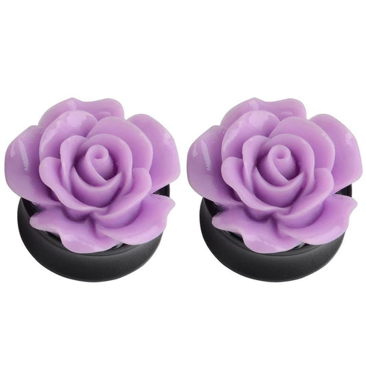 Body Piercing Exquisite Rose Acrylic Applique Earrings