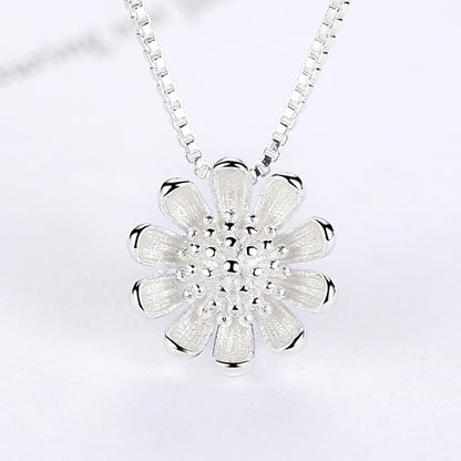 Women's Flower Core Little Daisy Korean Style Fresh Sunflower Pendants
