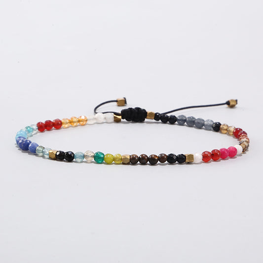 Bohemian Agate Stone Beads Constellation Fashion Bracelets