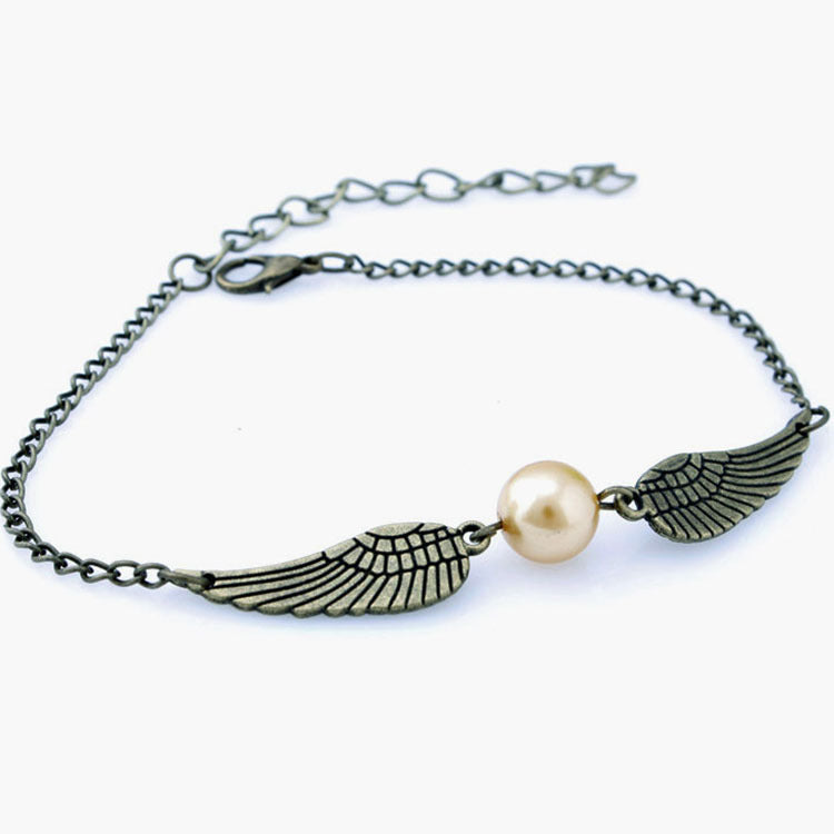 Women's & Men's Potter Wings Golden Snitch Creativity Jewelry Bracelets