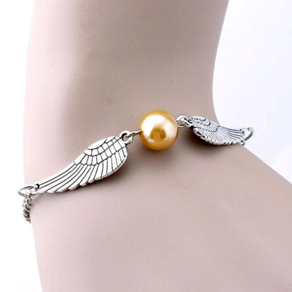 Women's & Men's Potter Wings Golden Snitch Creativity Jewelry Bracelets