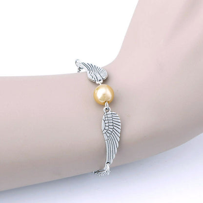 Women's & Men's Potter Wings Golden Snitch Creativity Jewelry Bracelets