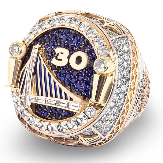 Men's Warriors Champion Fans Vintage Trade Approval Rings