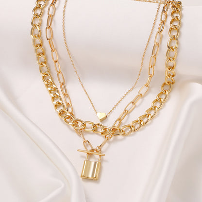 Lock Environmental Protection Color Retention Hollow Pendants