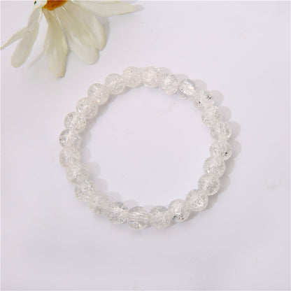 Style Graceful Cute Solid Color Crystal Bracelets