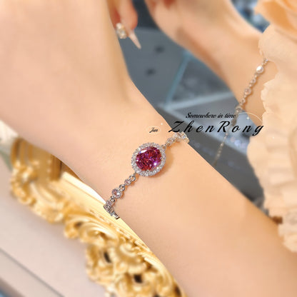 Women's Exquisite Diamond Dry Rose Light Luxury High-grade Bracelets