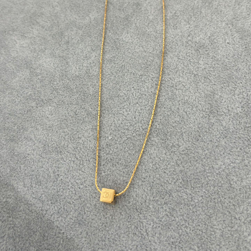 Bath Pull Clavicle Chain Blade High Sense Necklaces