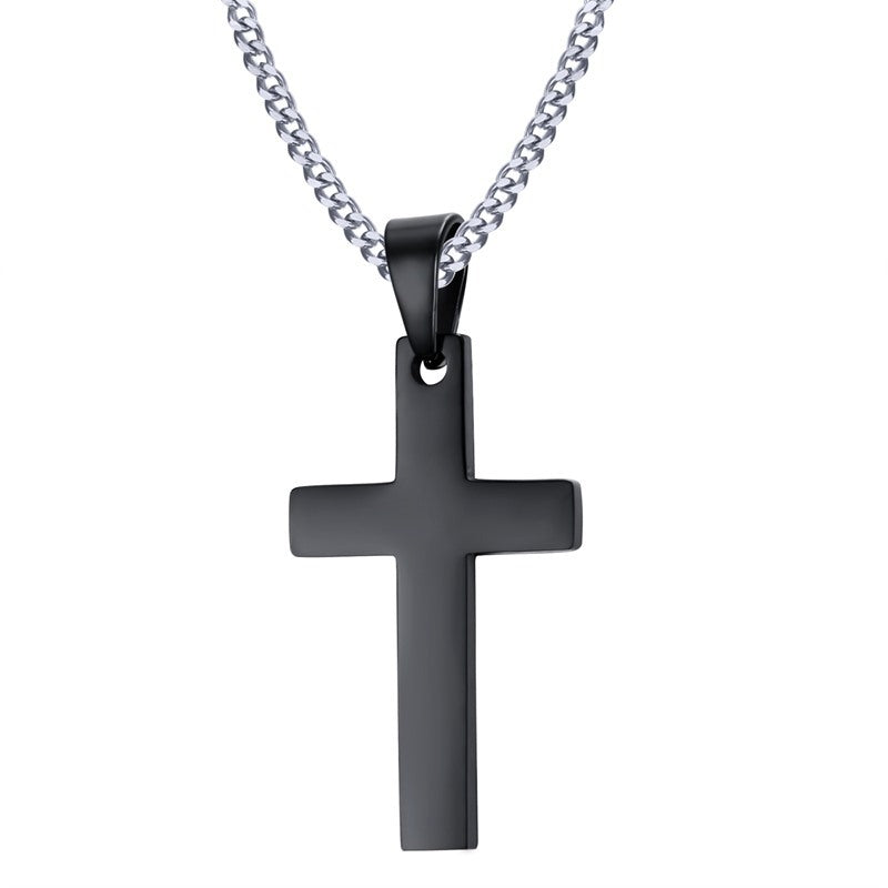 Men's Stainless Steel Cross Jewelry Ornament Accessories Pendants