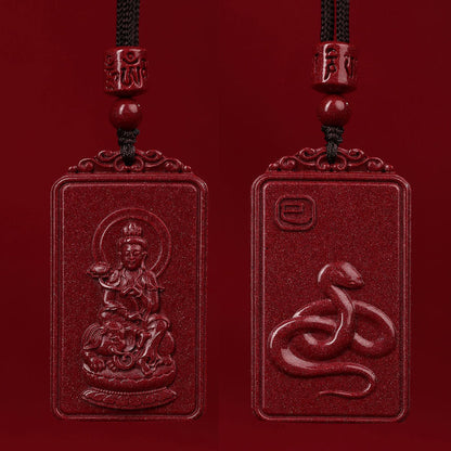 Women's & Men's Zodiac Dragon Patron Year Of Birth Buddha Life Necklaces