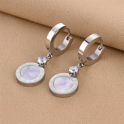 Women's Fashion Small Exquisite Titanium Steel For Earrings