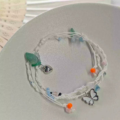 Woven Color Gravel Carrying Strap Niche Bracelets