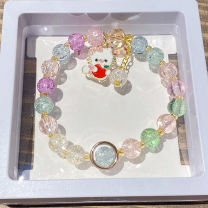 Boxed Beaded Colored Glaze Beads Jewelry Bracelets