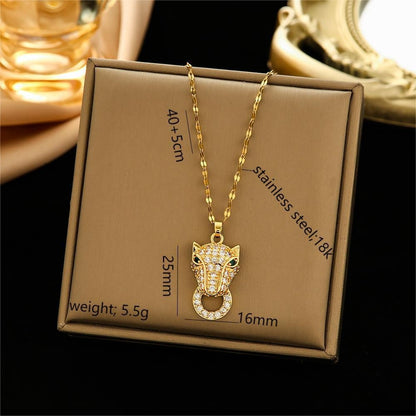 Women's Steel Ornament Design High-grade Light Luxury Necklaces