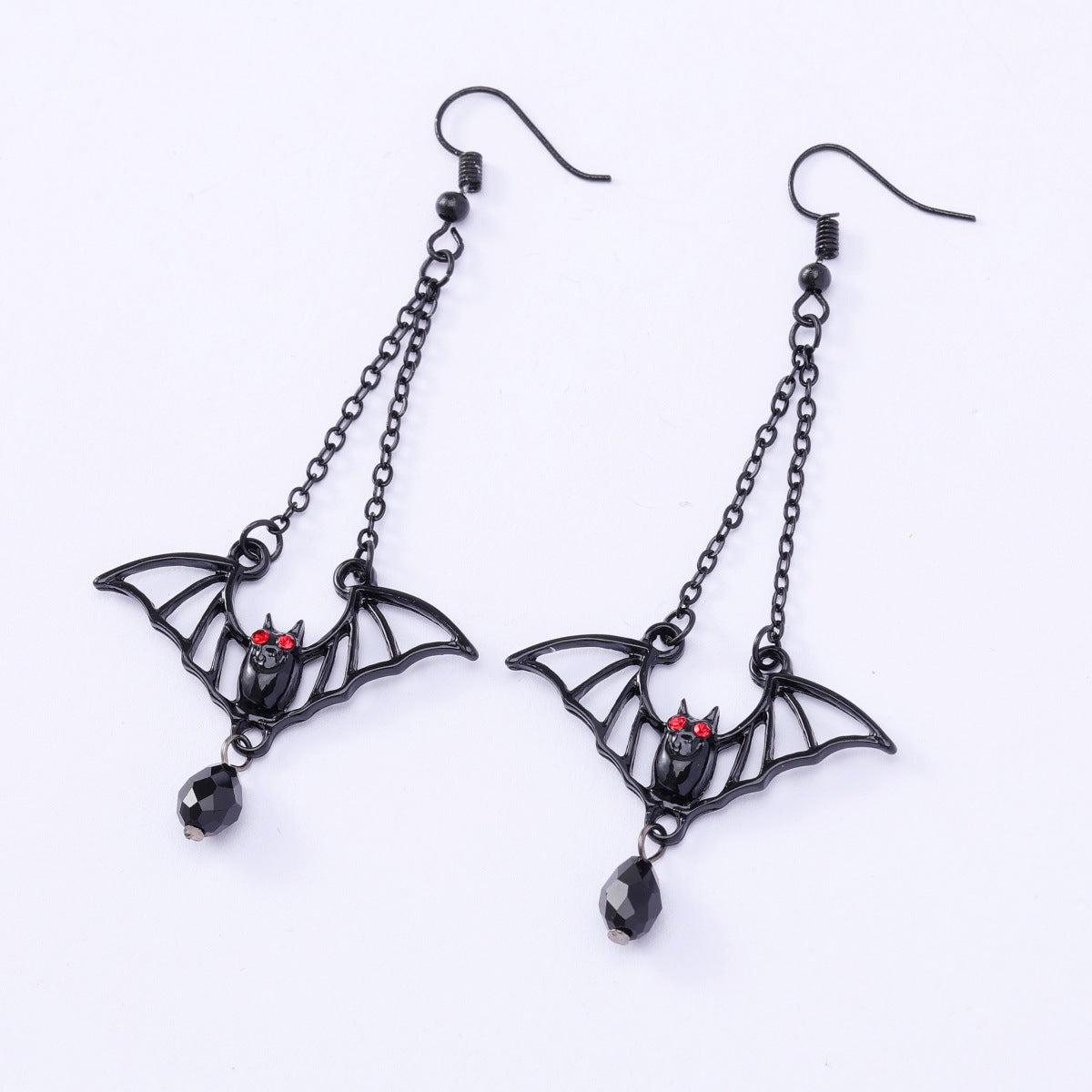 Exaggerated Personalized Halloween Dark Gothic Black Earrings