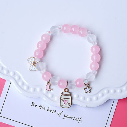 Korean Style Graceful Cute Crystal String Bracelets