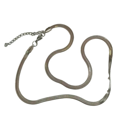 Stainless Steel Blade Chain Accessories Vacuum Necklaces