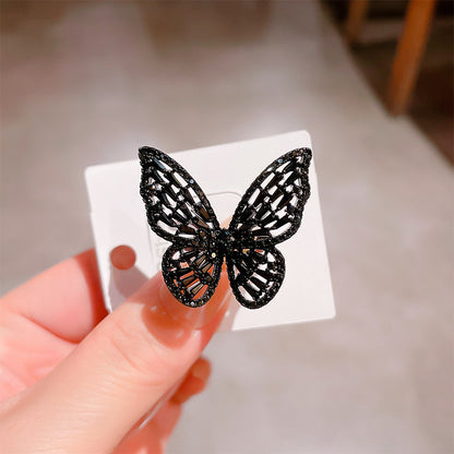 Zircon Butterfly Open Index Finger Trendy Rings