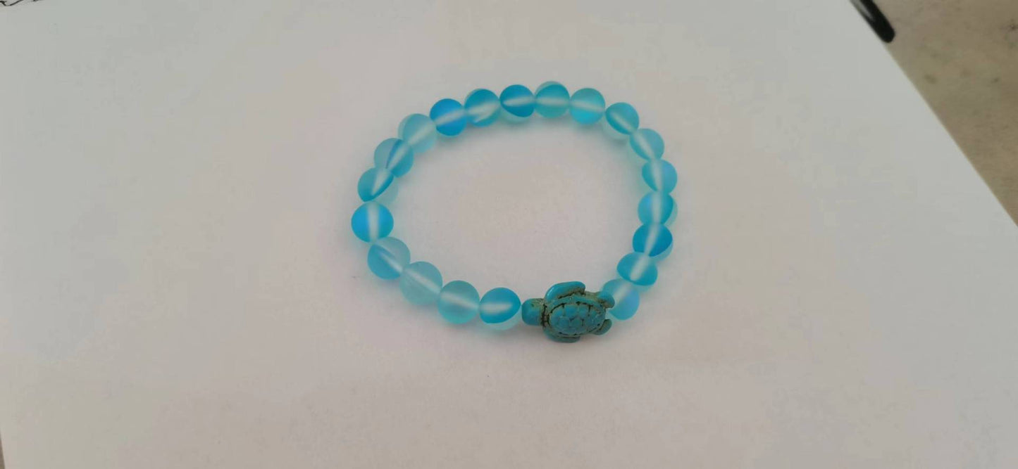 Women's Simple Beaded Turtle Summer Beach Exotic Bracelets