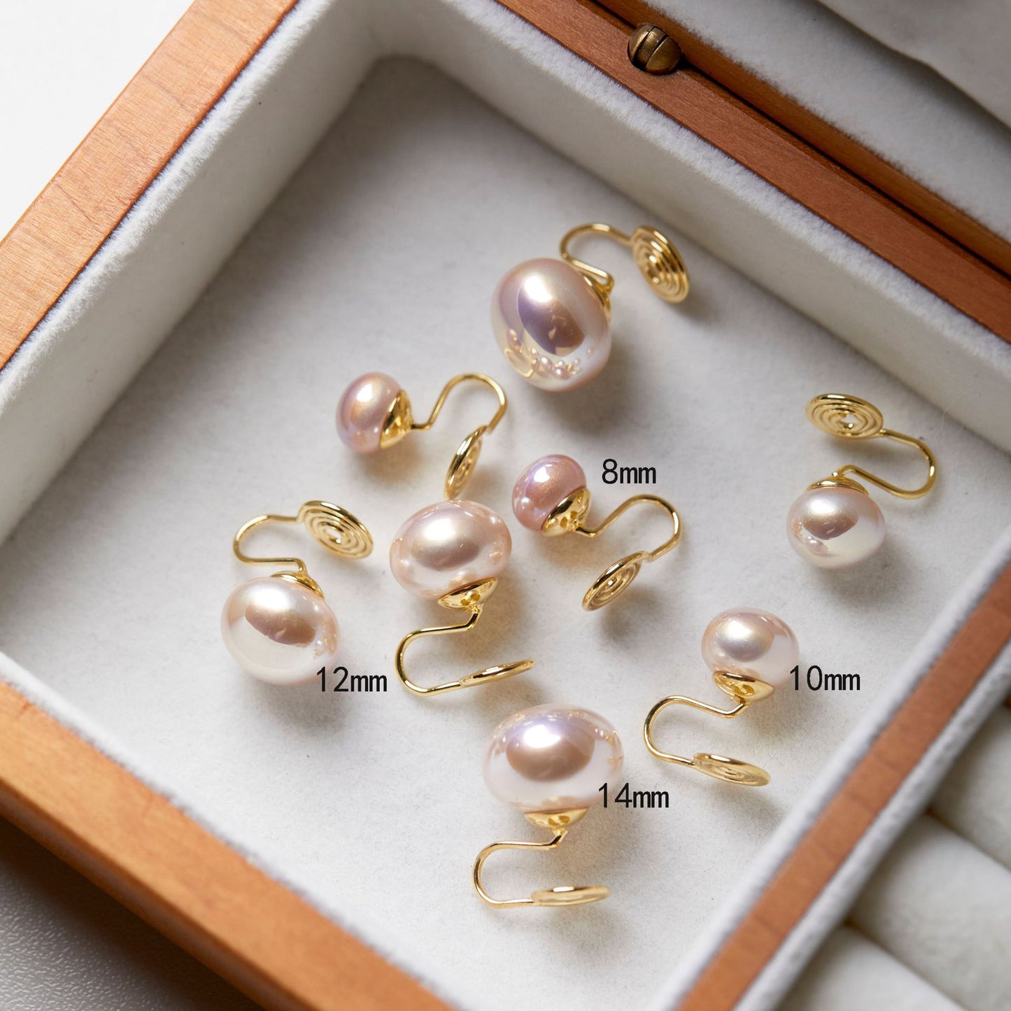 French Steamed Bread Pearl Atmosphere Soft Wind Rings