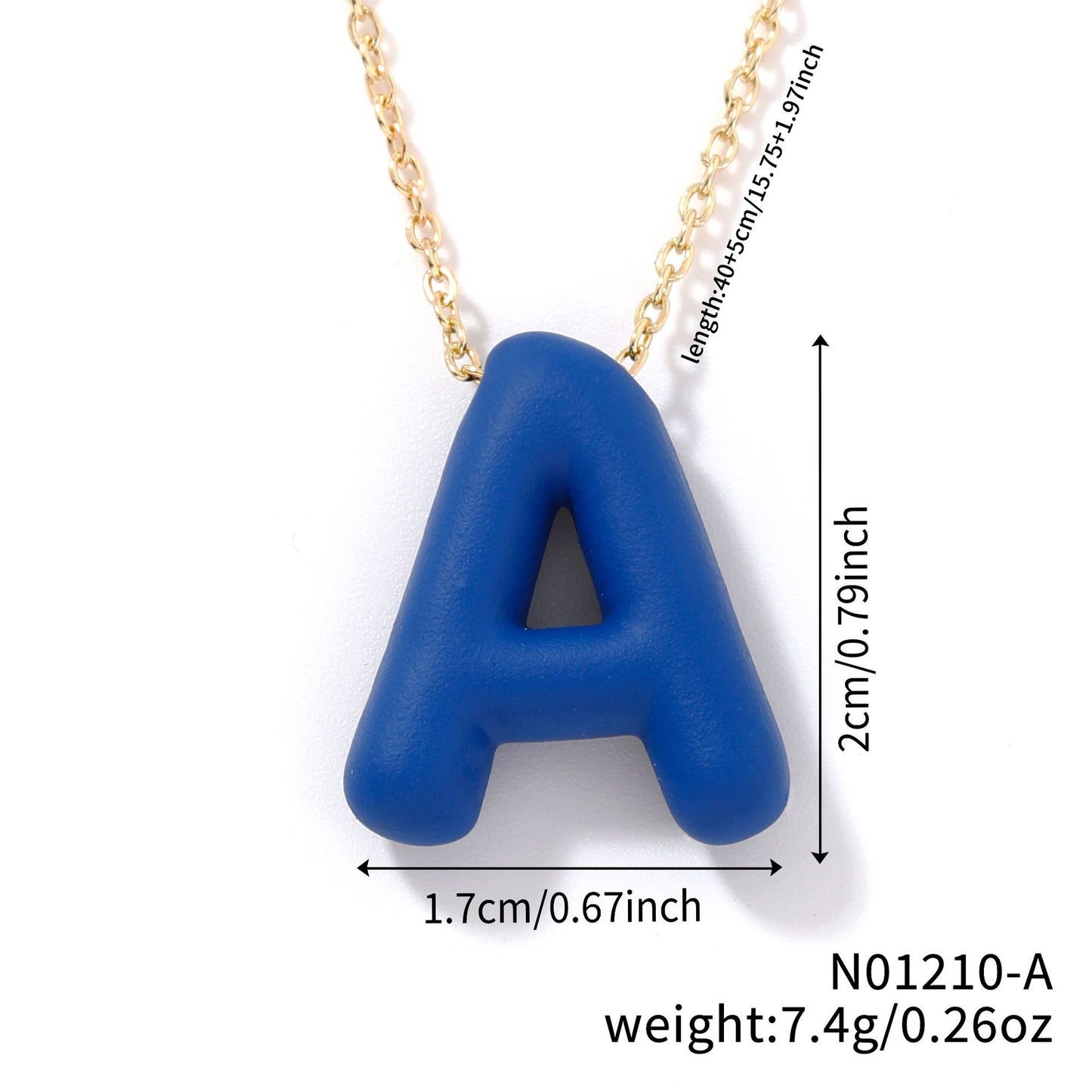 Comfortable Fashionable Personalized Trendy Simple Letter Necklaces