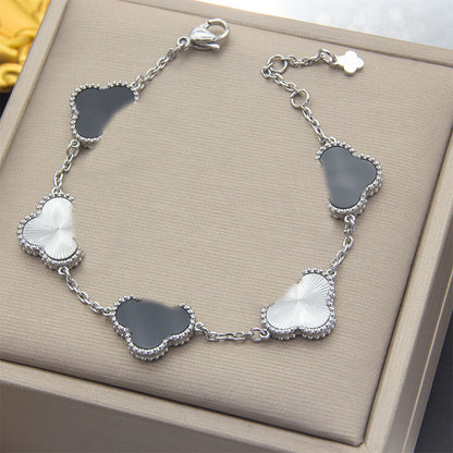Double-sided Natural Laser Carving Light Luxury Bracelets