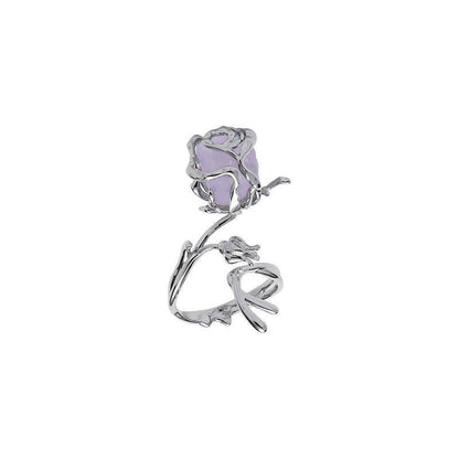 Purple Rose Metal Niche Design Cold Bracelets