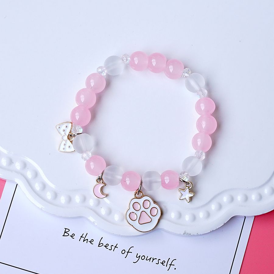 Korean Style Graceful Cute Crystal String Bracelets