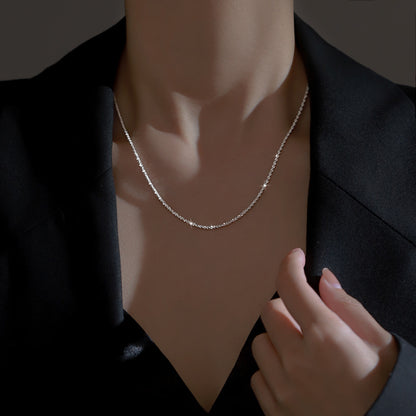 Steel Female Temperament High-grade Light Luxury Trendy Niche Necklaces