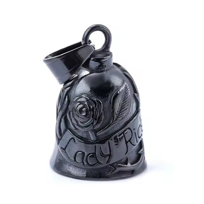 Retro Female Knight Bell Rider English Rose Style Pendants