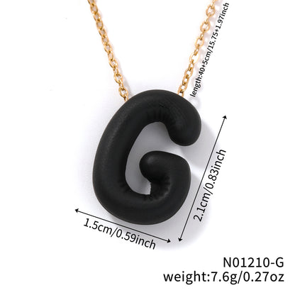 Comfortable Fashionable Personalized Trendy Simple Letter Necklaces