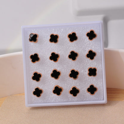 Resin Boxed Suit Accessories Stall High Earrings
